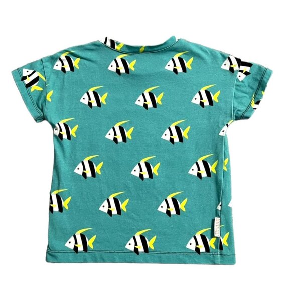 Malinami Sz 104 (4Y) Angelfish Fish Shirt & Shorts Set - Picture 3 of 8